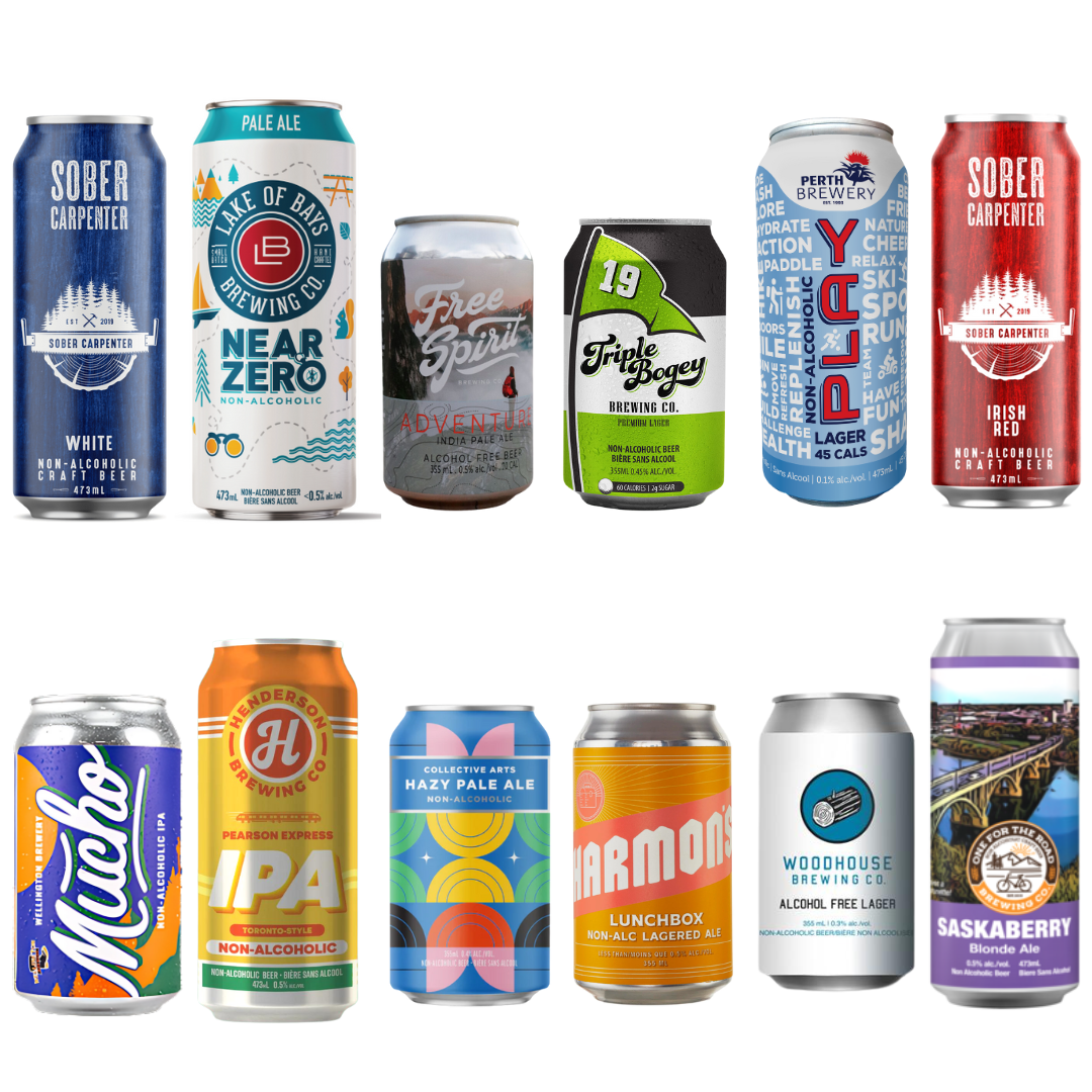 Designated Drinks (Non-Alcoholic) Canadian Classics 12 Pack