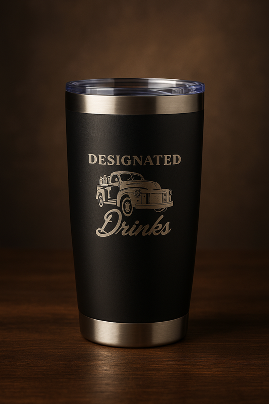 Designated Drinks 20oz Tumbler