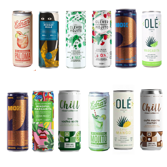 Designated Drinks (Non-Alcoholic) Cocktail Mixer 12 Pack