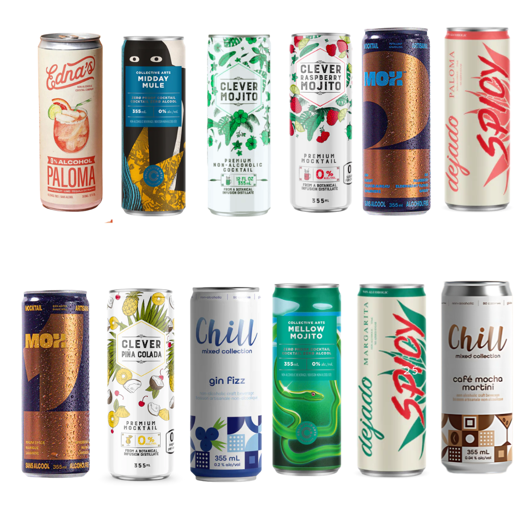 Designated Drinks (Non-Alcoholic) Cocktail Mixer 12 Pack