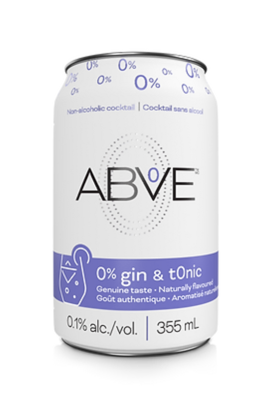 Above (Non-Alcoholic) Gin and Tonic
