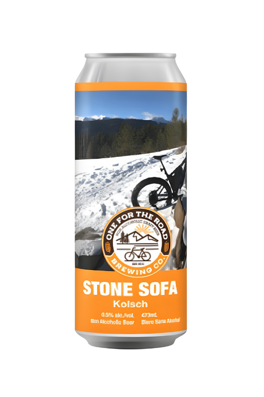 One For The Road Brewing Co. (Non-Alcoholic) Stone Sofa Kolsch