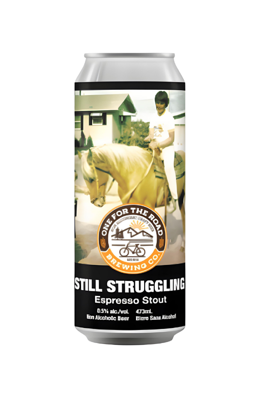 One For The Road Brewing Co. (Non-Alcoholic) Still Struggling Espresso Stout