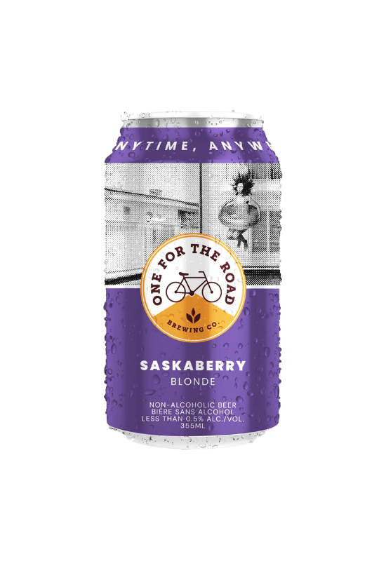 One For The Road Brewing Co. (Non-Alcoholic) Saskaberry Blonde Ale