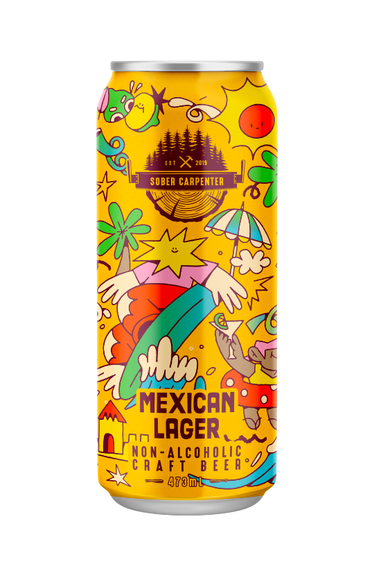 Sober Carpenter (Non-Alcoholic) Mexican Lager