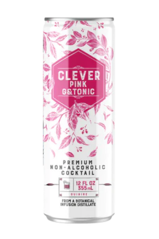 Clever (Non-Alcoholic) Pink Gin & Tonic