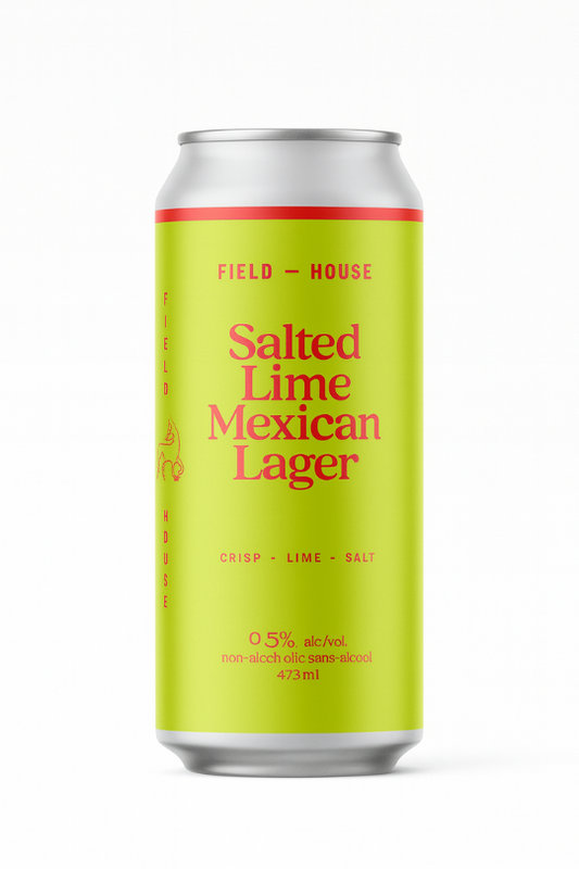 Field House Brewing Co. (Non-Alcoholic) Salted Lime Mexican Lager