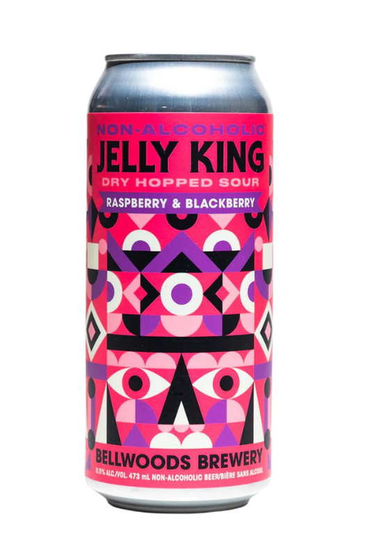 Bellwoods Brewery (Non-Alcoholic) Jelly King Dry Hopped Sour With Raspberry & Blackberry