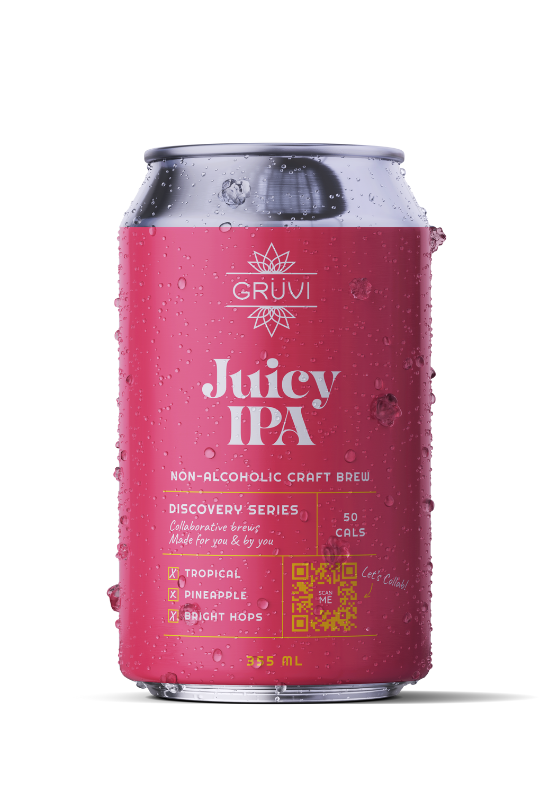 Gruvi (Non Alcoholic) Juicy IPA