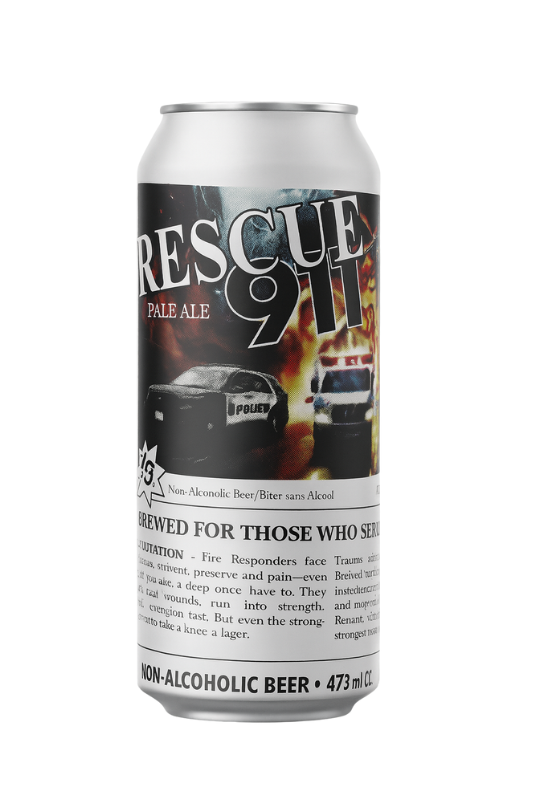 High Key Brewing Co.(Non-Alcoholic) Rescue 911 Dry-Hopped Pale Ale