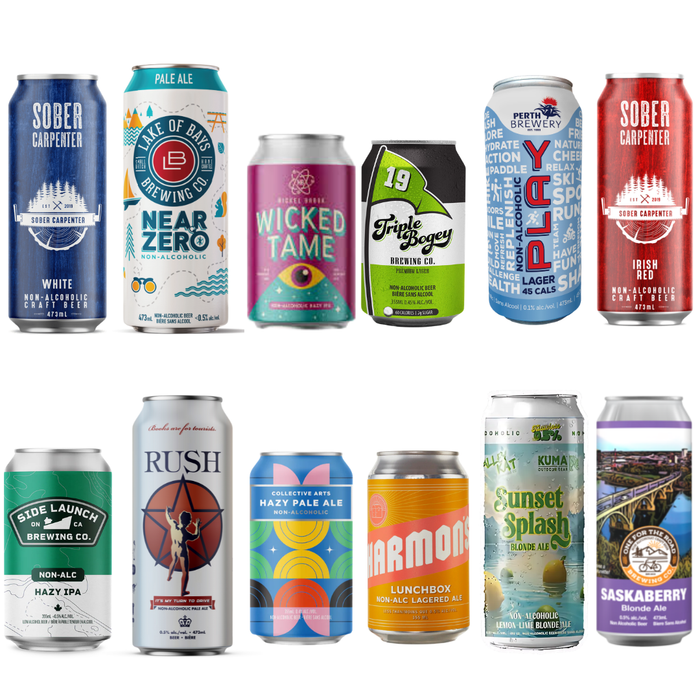 Designated Drinks (Non-Alcoholic) Canadian Classics 12 Pack