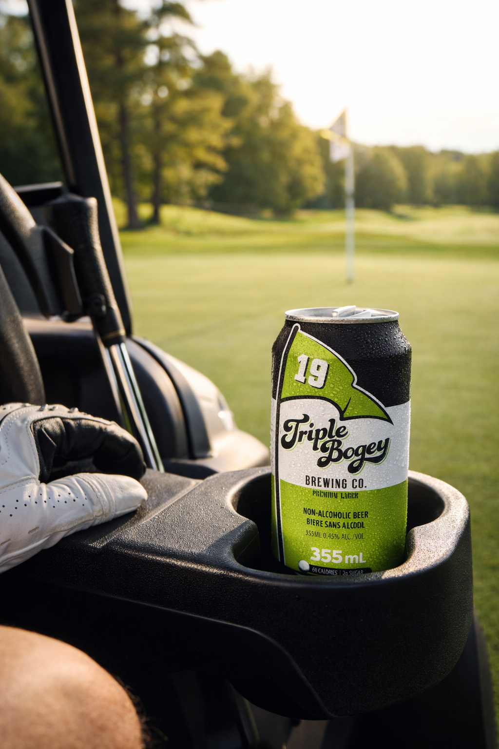 Triple Bogey Premium non-alcoholic lager – alternate product image