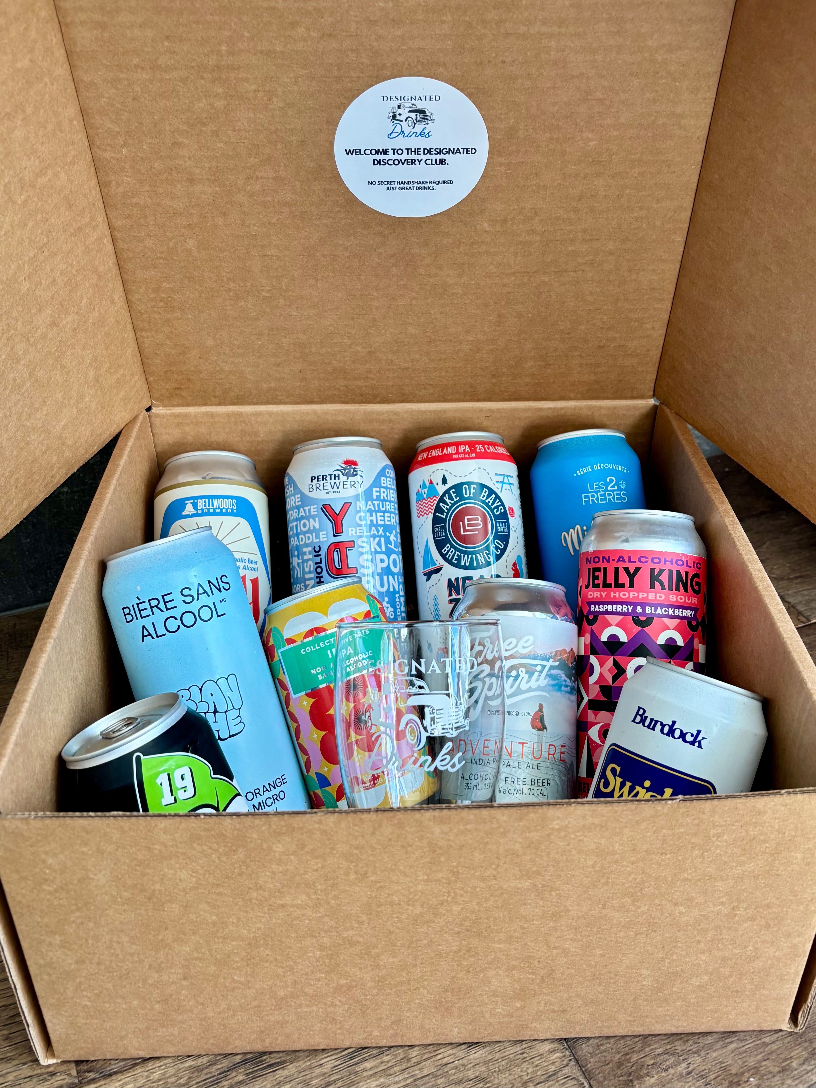 Designated Discovery non-alcoholic new arrival box – product photo 2