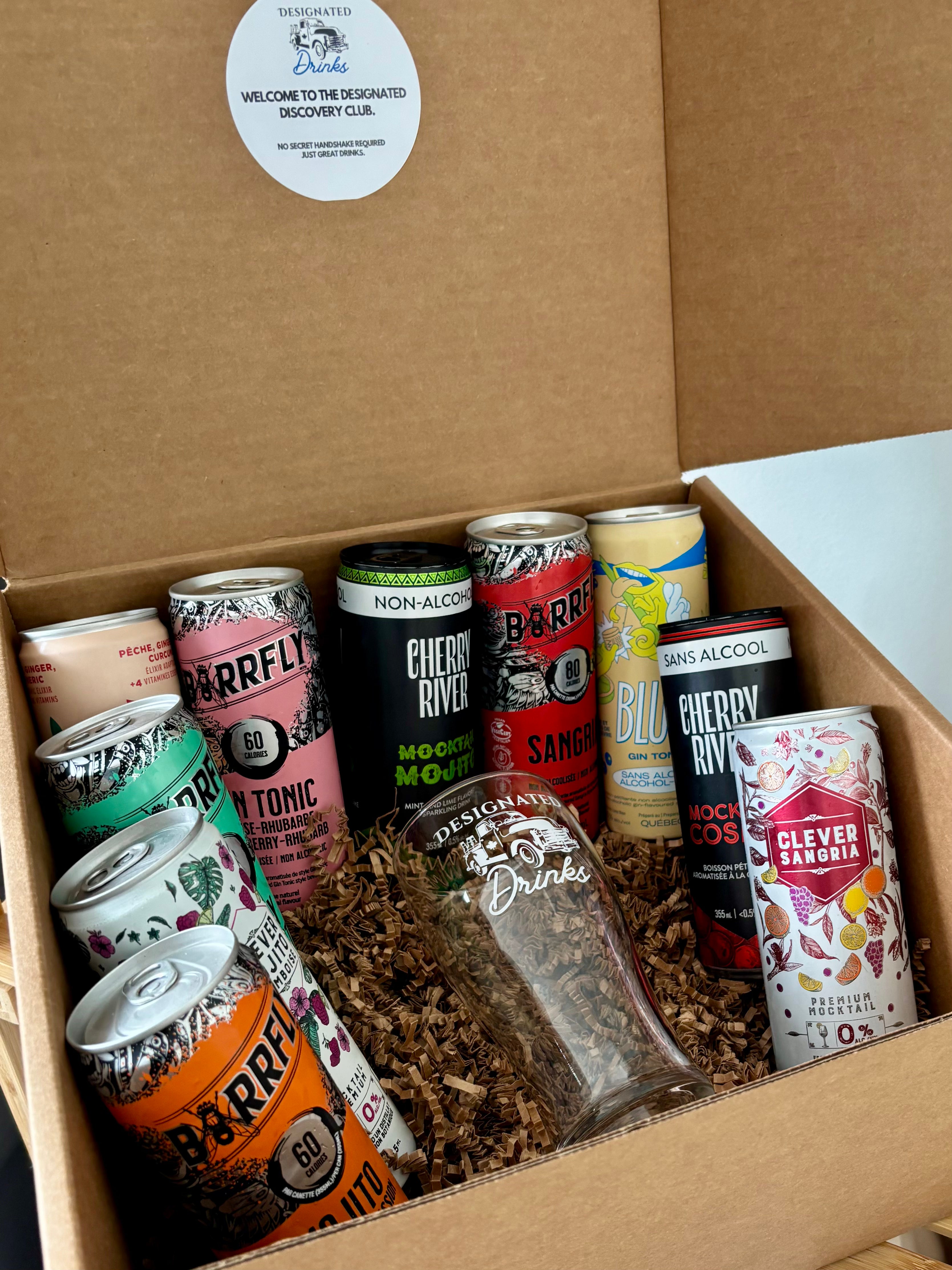 Designated Discovery non-alcoholic cocktail box – product photo 2