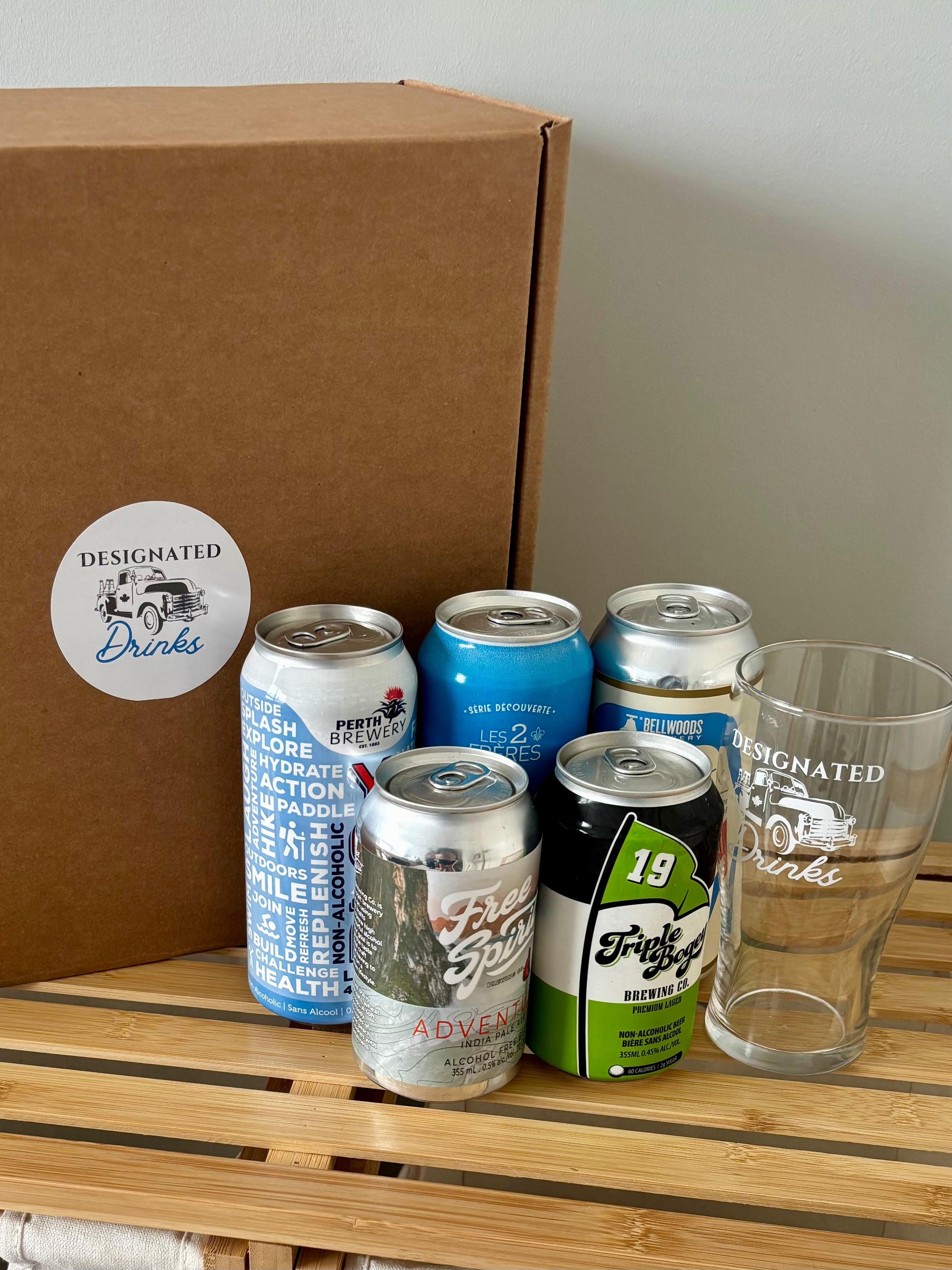 Designated Discovery non-alcoholic beer box – product photo 2