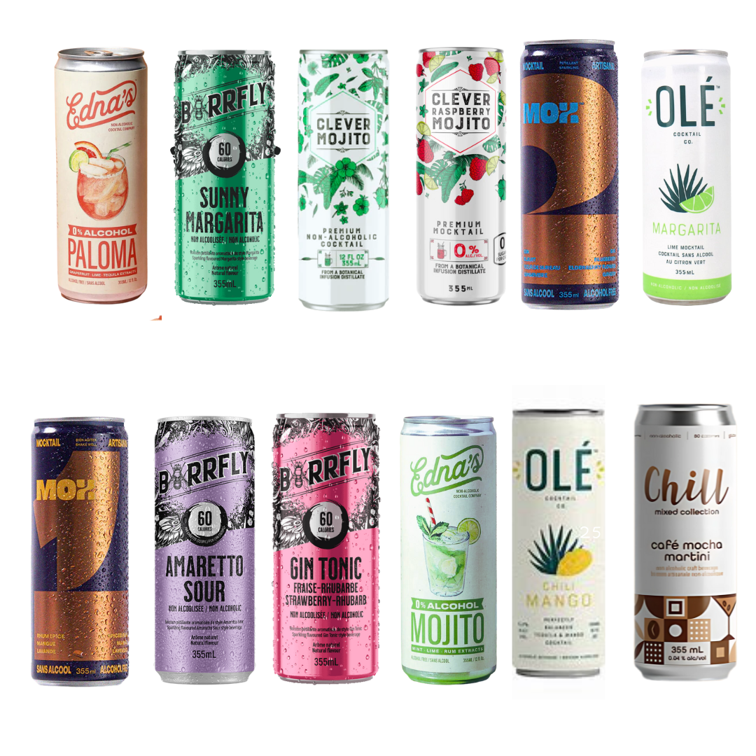 Designated Drinks (Non-Alcoholic) Cocktail Mixer 12 Pack