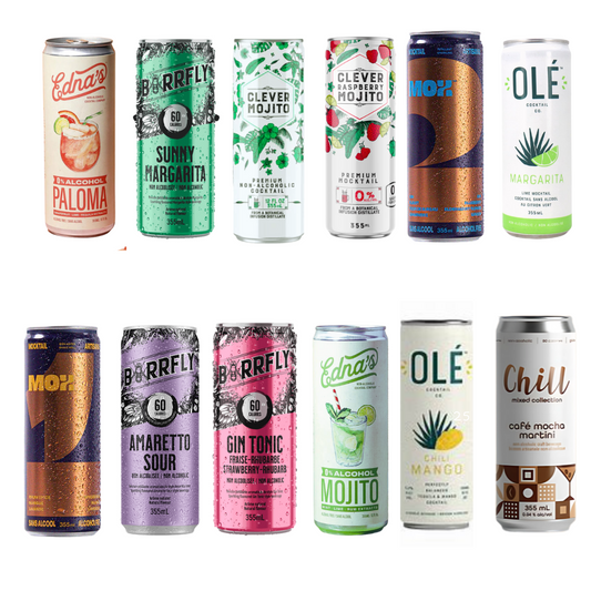 Designated Drinks (Non-Alcoholic) Cocktail Mixer 12 Pack