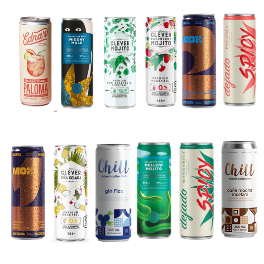 Designated Drinks (Non-Alcoholic) Cocktail Mixer 12 Pack