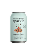 Heartwood Organic Apple non-alcoholic sparkling cider bottle