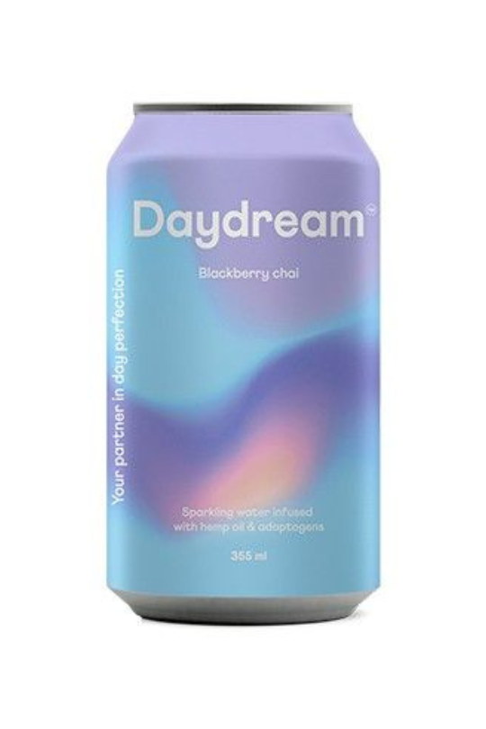 Daydream (Non Alcoholic) Blackberry Chai Sparkling Water