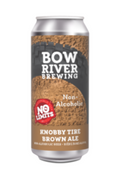 Bow River Knobby Tire non-alcoholic brown ale can