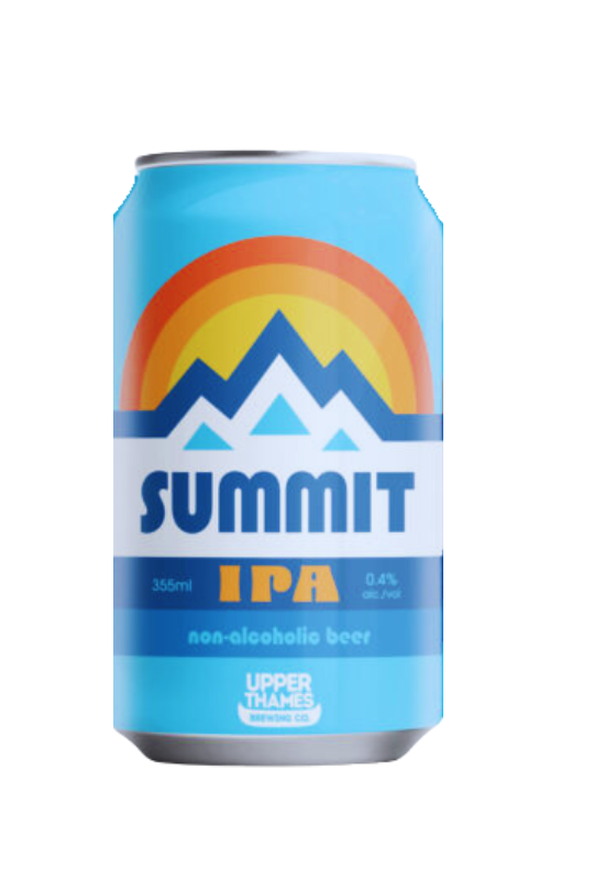 Upper Thames Summit non-alcoholic IPA can