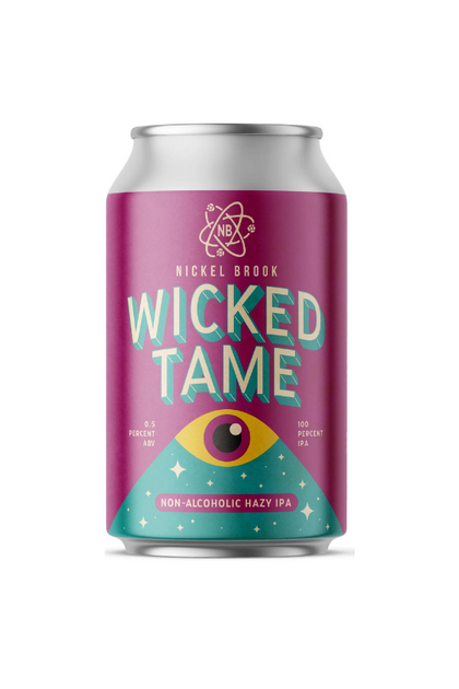 Nickel Brook Wicked Tame non-alcoholic hazy IPA can