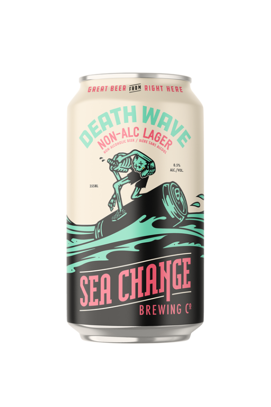 Sea Change Brewing Co. (Non-Alcoholic) Death Wave Lager