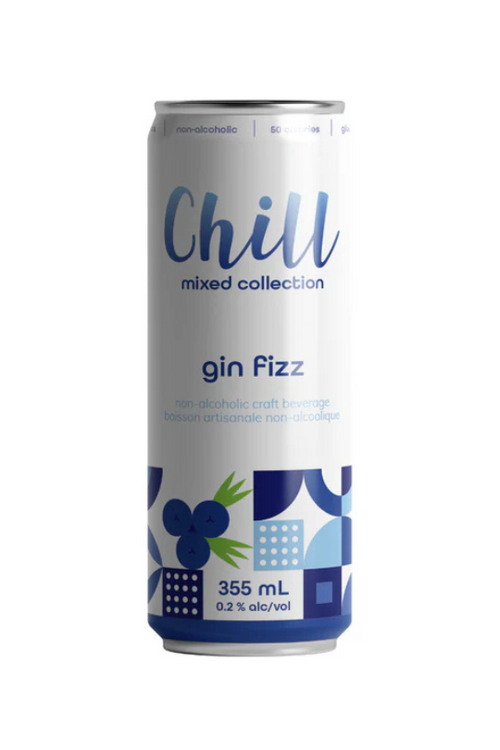 Chill Street non-alcoholic gin fizz can
