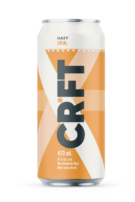 CR*FT non-alcoholic hazy IPA can