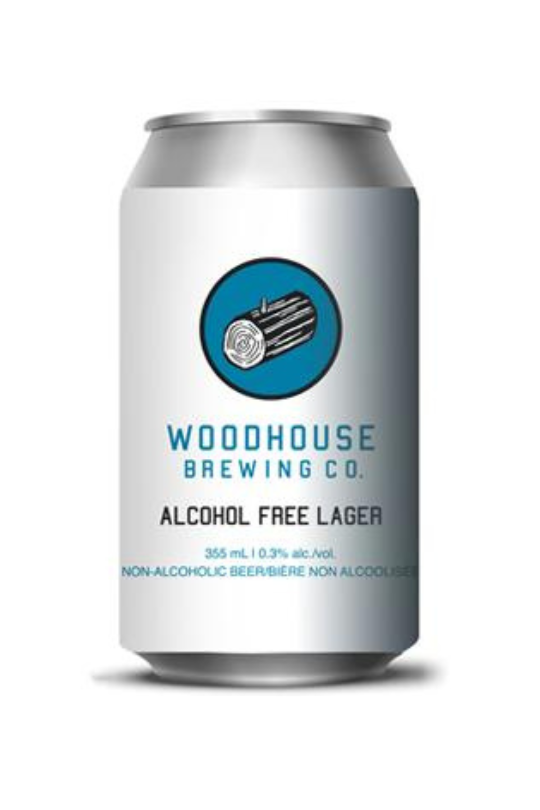 Woodhouse Brewing Co. (Non-Alcoholic) Lager