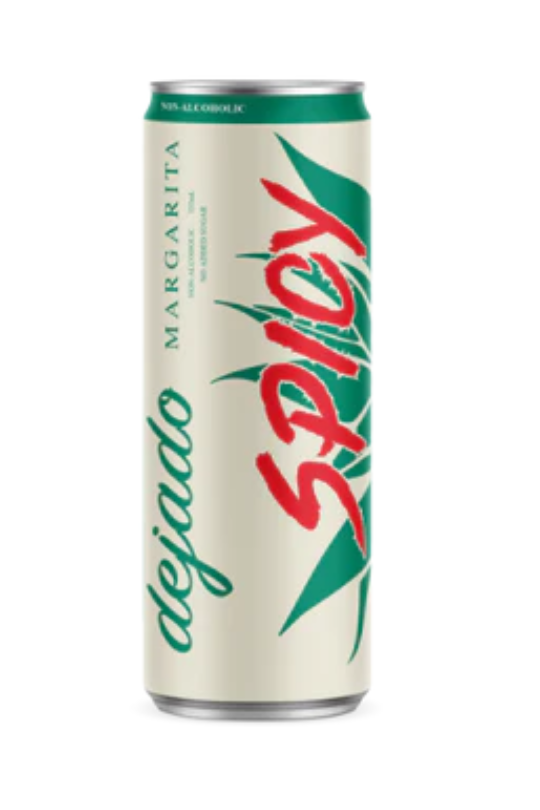 Dejado non-alcoholic spicy margarita can