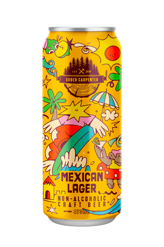 Sober Carpenter (Non-Alcoholic) Mexican Lager
