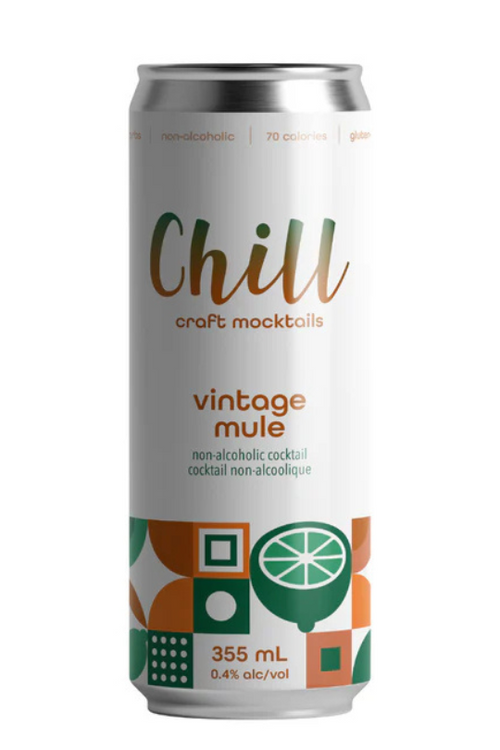 Chill Street Vintage Mule non-alcoholic cocktail can