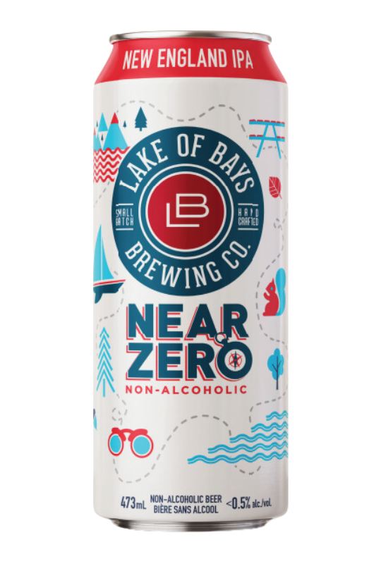 Lake of Bays Brewing Co. (Non Alcoholic) Near Zero New England IPA