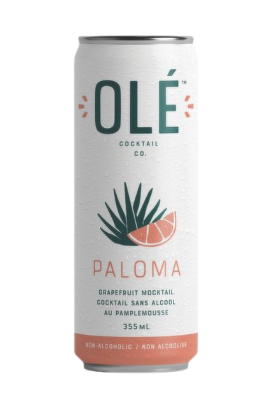 Olé non-alcoholic paloma can