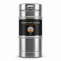 One for the Road Stone Sofa Kolsch 30L non-alcoholic keg on white background