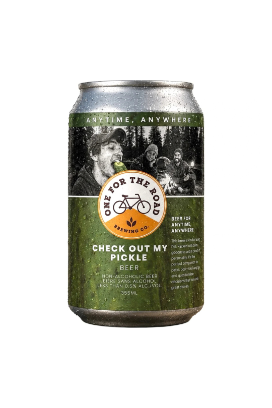 One For The Road Brewing Co. (Non-Alcoholic) Check Out My Pickle Beer