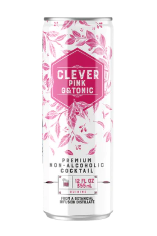 Clever (Non-Alcoholic) Pink Gin & Tonic