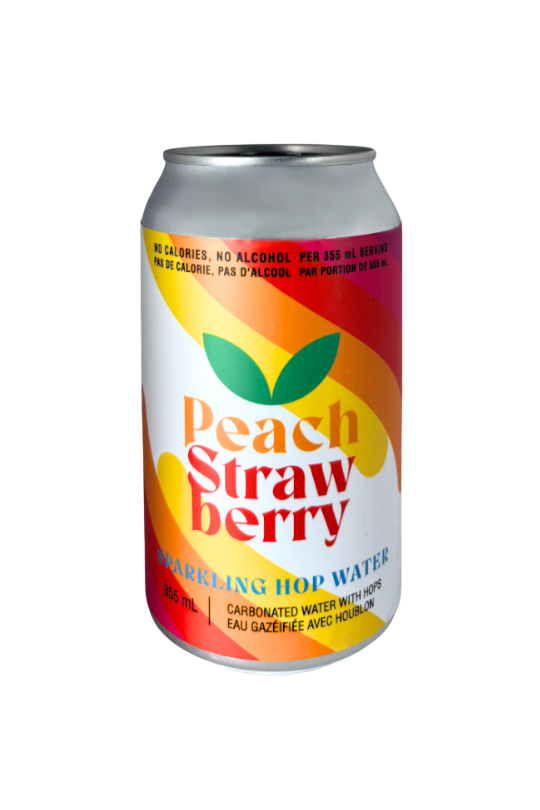 Wellington Brewery (Non Alcoholic) Peach Strawberry Sparkling Hop Water