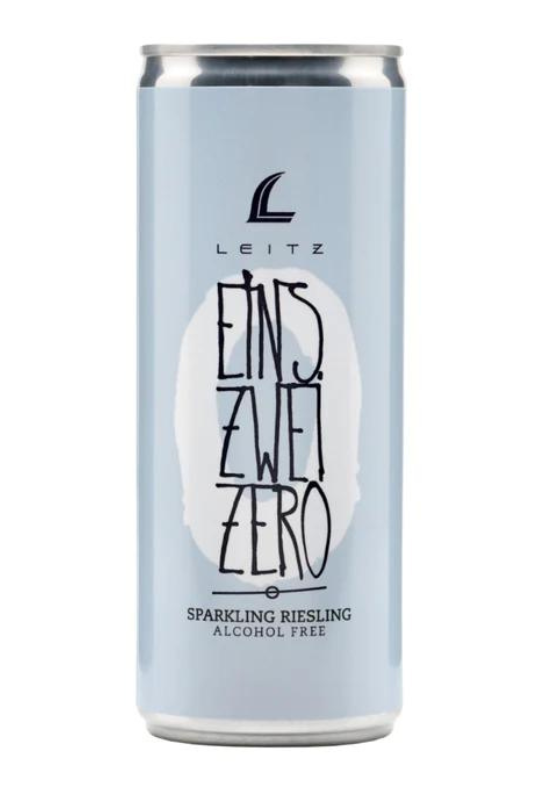 Leitz Eins-Zwei-Zero non-alcoholic sparkling Riesling bottle