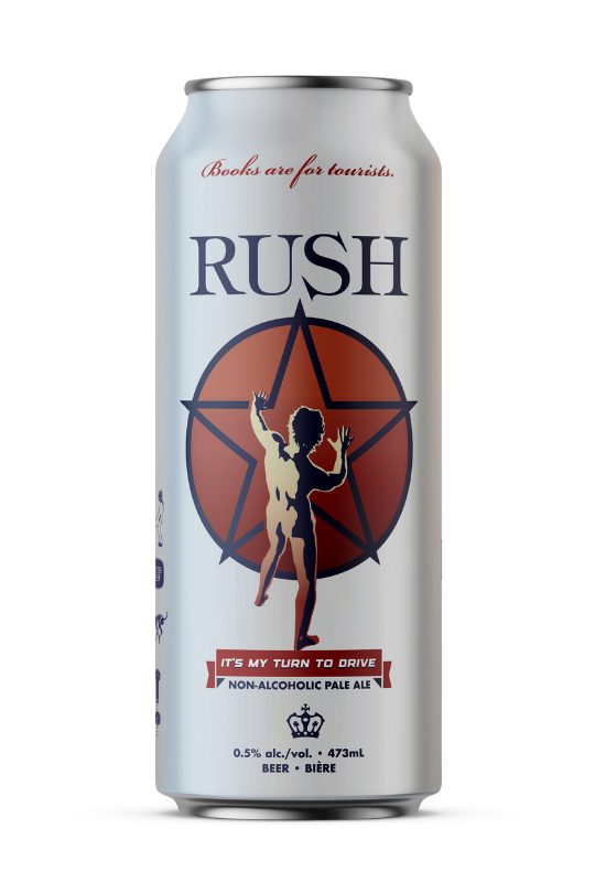 Henderson Rush It's My Turn to Drive non-alcoholic pale ale can
