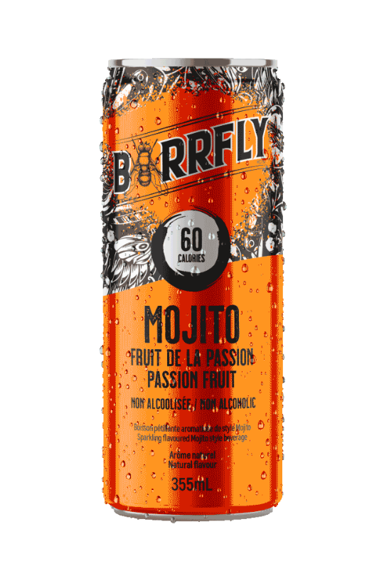 Barrfly (Non-Alcoholic) Passion Fruit Mojito