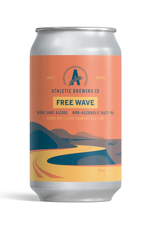 Athletic Brewing Company (Non Alcoholic) Free Wave Hazy IPA
