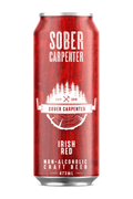 Sober Carpenter Irish Red non-alcoholic beer can