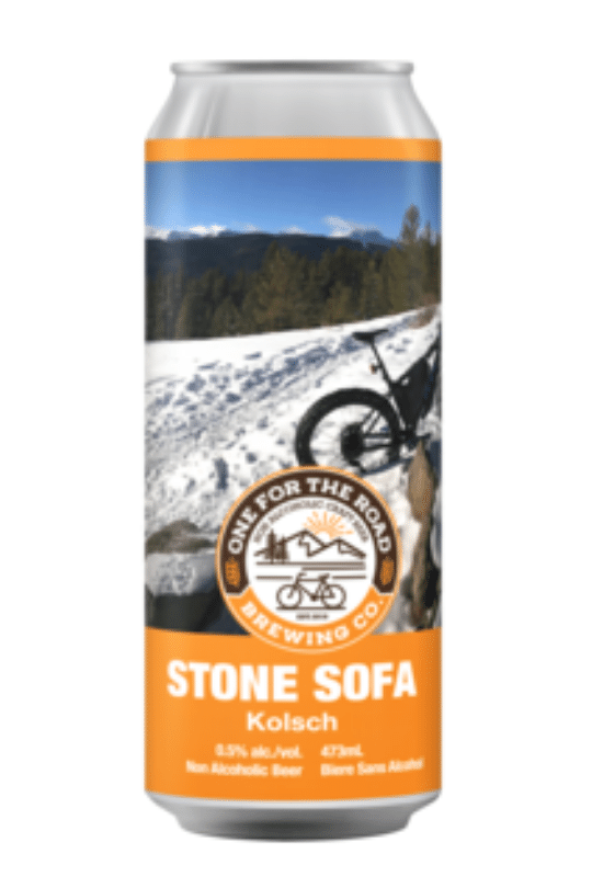 One For The Road Brewing Co. (Non Alcoholic) Stone Sofa Kolsch