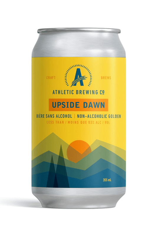 Athletic Brewing Company (Non Alcoholic) Upside Dawn Golden Ale