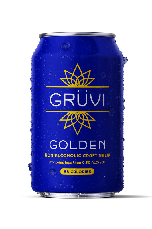Gruvi (Non-Alcoholic) Golden Lager