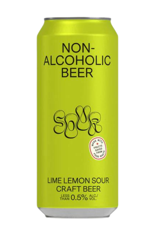 BSA Lime Lemon non-alcoholic sour can