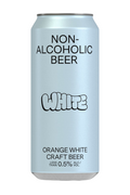 BSA Orange White non-alcoholic wheat beer can
